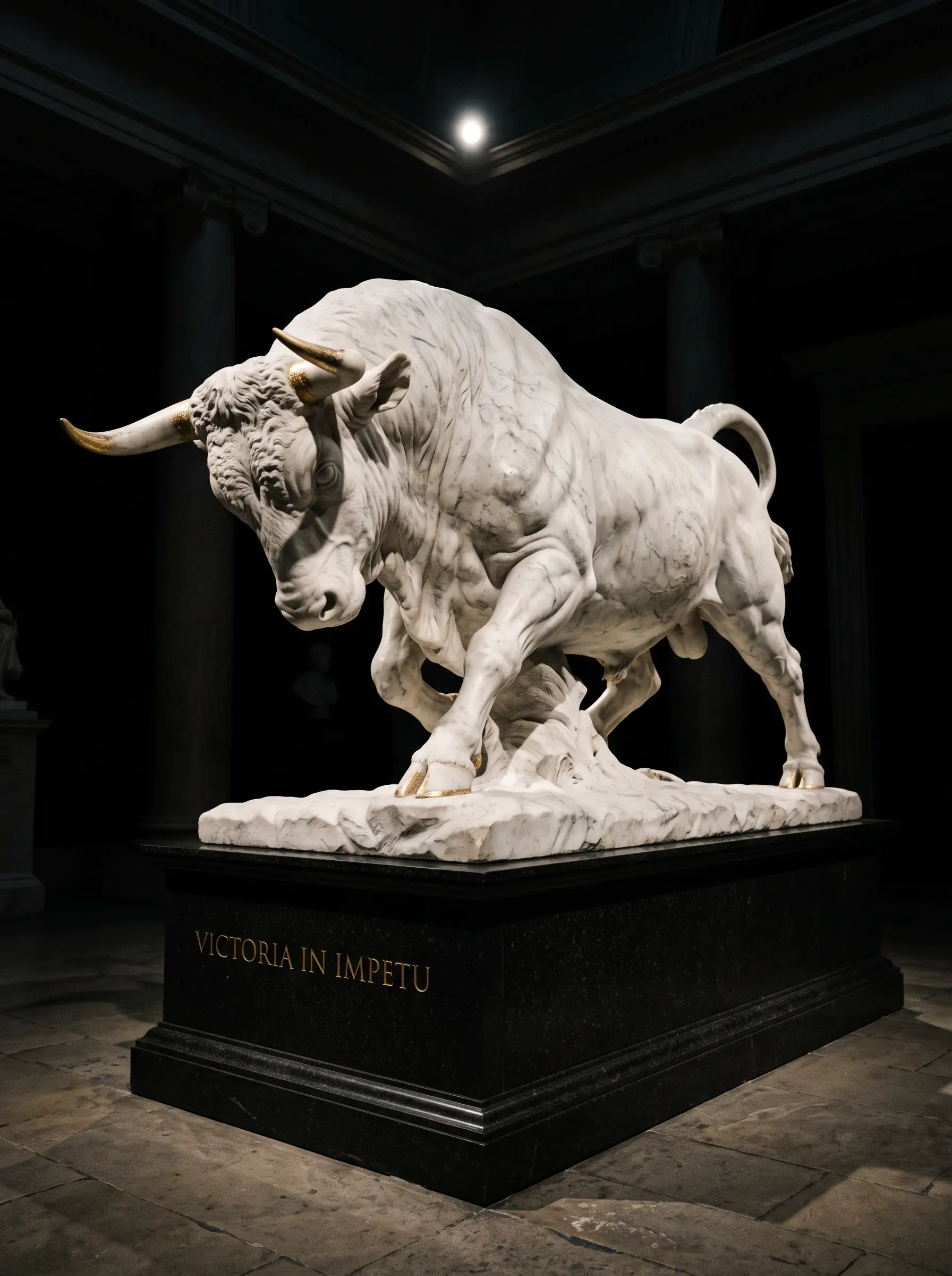 Taurus — marble bull
